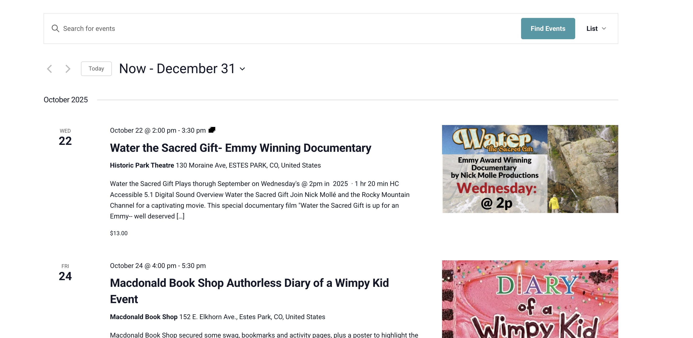 estesvalleyvoice.com — WordPress news migration & features screenshot 1